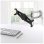Wandhalterung für Tablet Hama 00125121 Aluminium Schwarz/Silber 7-11 Zoll