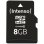 Scheda di memoria Intenso 8GB MicroSDHC Classe 10 resistente nera