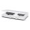 Piastra di cottura Rommelsbacher THL 3097/A 2 zone 3000W Bianca