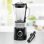 Batidora de vaso Rommelsbacher MX 1260 1200 W Negro Acero inoxidable Transparente