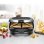 Sandwichera Rommelsbacher ST 1000 Noir/Argent 1000W