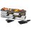 Parrilla de intérieur Rommelsbacher RC 800 4 personnes 795 W Noir/Argent