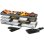 Parrilla de intérieur Rommelsbacher RC 800 4 personnes 795 W Noir/Argent