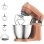 Robot de cocina Kenwood KZM35.000RD 4 L 800 W Giratorio Rojo Arcilla