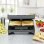 Parrilla eléctrica de contacto Rommelsbacher SWG 700 3 en 1 Negro