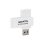 Chiavetta USB ADATA UC310 256 GB USB-A 3.2 Gen 1 girevole bianca