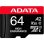 MicroSDXC Speicherkarte ADATA AUSDX64GUI3V30SHA2-RA1 64 GB hohe Widerstandsfähigkeit