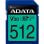 Speicherkarte ADATA Premier Pro 512 GB SDXC Klasse 10 UHS-I U3 V30 Blau