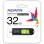 Unità flash ADATA UC300 32 GB USB-C 3.2 Gen 1 scorrevole nero verde