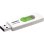 Clé USB ADATA UV320 256 Go USB-A 3.2 Gen 1 Glissière Verte Blanche