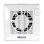 Ventilador de Pared Vortice M 100/4" LL 18W 1 Velocidad Silencioso Temporizador IPX4 Baños Compacto
