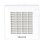 Ventilador de Pared Vortice M 120/5" A 20W 5 Velocidades Temporizador IPX4 Ultra Silencioso