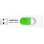 Unità flash USB ADATA UV320 512 GB USB-A 3.2 Gen 1 scorrevole verde bianco