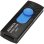 Unidad flash USB ADATA UV320 128 GB USB tipo A 3.2 Gen 1 deslizante negro azul