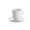 Tasse DeLonghi DLSC309 Set 2 tasses avec soucoupe porcelaine blanche
