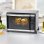 Minibackofen Rommelsbacher BG 1805/E Manuelle Reinigung 42L 54,5cm Grill Edelstahl/Schwarz
