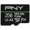 Carte microSD PNY PRO Elite Prime 256 Go Classe 10 UHS-I U3 V30 A2