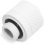 Refrigeración líquida Alphacool Eiszapfen adaptador roscado G1/4 blanco 16/10 mm 6 unidades