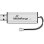 Unidad flash USB MediaRange MR914 8 GB USB tipo A 3.2 Gen 1 deslizante negro plata