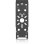 Control de acceso Ubiquiti UACC-Intercom-Sunshield chapa protección negra UV