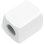 Refrigeration Liquide Alphacool Bloc d'eau laiton blanc 22x30 mm
