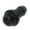 Flüssigkeitskühlung Alphacool Messingverschraubung schwarz 1/4" männlich 22 mm