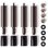 Wasserkühlung Alphacool Core Push Montagekit 50 mm Schwarz Silber