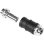 Refrigeración líquida Alphacool ES Schnellverschluss adaptador 1/4" negro cromado