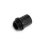 Wasserkühlung Alphacool Racor Messing schwarz 1/4" 17 mm
