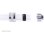 Refrigeration Liquide Alphacool Kit raccords laiton chromé 1/4" 20 mm