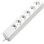 Multiprise Brennenstuhl Eco-Line 6 prises, câble 1,5 m et protection enfant, fiche coudée