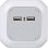 Multipresa Brennenstuhl 1150100 4 prese Tipo F 2 USB-A con protezione bambini