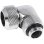 Refrigeration Liquide Alphacool 17392 Raccord Laiton Chrome 90° 1/4"