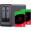 NAS UGREEN 54TB 8GB 2 bay 2,5GbE HDMI USB-C M.2 IronWolf