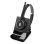 Auriculares EPOS IMPACT SDW 5065 inalámbricos DECT con cancelación de ruido, micrófono y diadema, negros