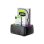 Caja PC Conceptronic DONN36B 2.5"/3.5" ABS Negro con USB-A y Hot Swapping