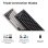 Teclado Keychron Q6 Ultra 8K mecánico completo con RGB y conexión múltiple USA