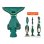 Cepillo Articulado Hd40 Compatible Con Kobold Vk130 Vk131 Vk135 Vk136 Vk140 Vk150. Con Ruedas Suaves