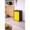 Cubo Apilable De Reciclaje De Plástico Con Apertura Frontal - Color Amarillo - Medidas: 46x28x27 Cm