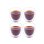 Set 4 Vasos Doble Cristal De 150 Ml