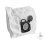 Pack De 4 Bolsas De Microfibra Compatibles Con Aspiradoras Rowenta Compact Power, Power Xxl