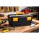 Caja Herramientas De Plástico Con Asa | Color Negro Y Amarillo | Medidas: 42x23x22 Cm