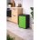 Cubo Apilable De Reciclaje De Plástico Con Apertura Frontal - Color Verde - Medidas: 46x28x27 Cm