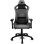 Cadeira gaming Drift DR220 tecido cinza escuro apoios 4D almofadas lombar
