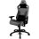 Cadeira gaming Drift DR220 tecido cinza escuro apoios 4D almofadas lombar