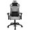 Silla gaming Drift DR220 Tela Gris Reposabrazos 4D Cojín cervical y lumbar