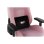 Cadeira Gaming Drift DR220 Tecido Rosa Braços 4D Ergonomica