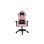 Cadeira Gaming Drift DR220 Tecido Rosa Braços 4D Ergonomica