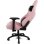 Cadeira Gaming Drift DR220 Tecido Rosa Braços 4D Ergonomica