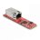 Scheda di Rete DeLOCK Convertitore M.2 B+M RJ45 2,5 Gigabit LAN Rosso